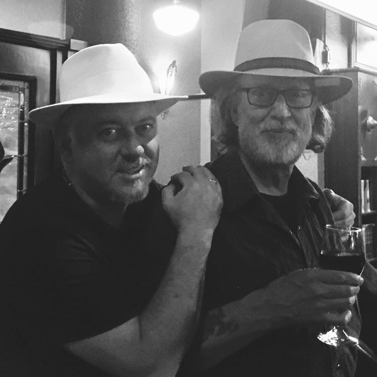 Mark Terrill with Jon Langford