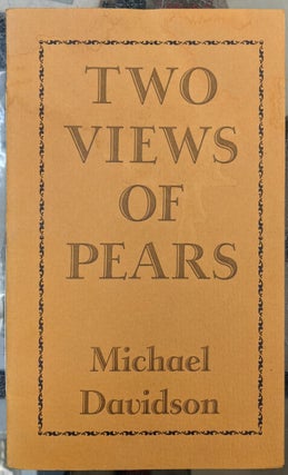 Item #10005cb Two Views of Pears. Michael Davidson