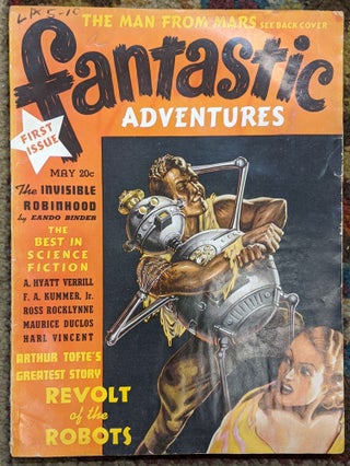 Item #1000p Fantastic Adventures, May 1939. B. G. Davis