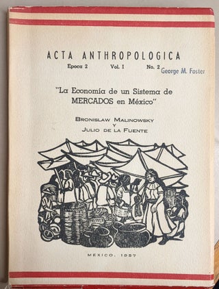 Item #100179 Acta Anthropologica, Epoca 2, Vol. 1, No. 2: La Economica de un Sistema de Mercados...
