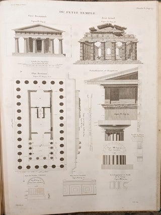 Les Ruines de Paestum ou Posidonia, Ancienne ville de la Grande Grece, a vignt-deux Lieues de Naples, dans le Golfe de Salerne: Levees, mesures et Dessinees sur les Lieux