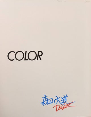 Moriyama Daido: Color