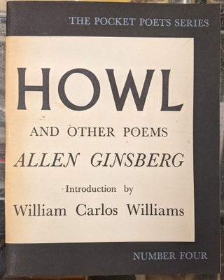 Item #100559 Howl and Other Poems. Allen Ginsberg