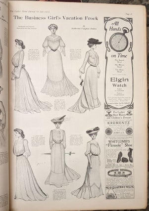 Fashion Scrapbook of ads and articles 1899-1920, 3 vol.