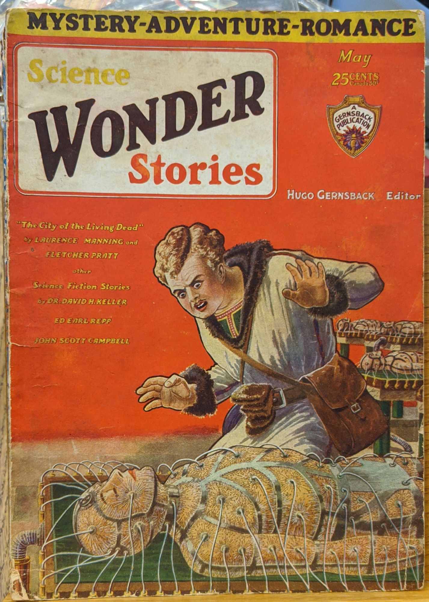 Science Wonder Stories, May 1930 by Hugo Gernsback on Moe's Books