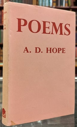 Item #101723 Poems. A D. Hope