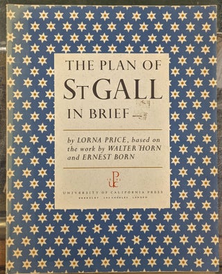 Item #101912 The Plan of St. Gall in Brief. Lorna Price