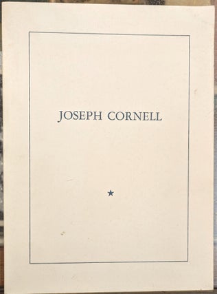 Item #102052 Box Construction & Collages by Joseph Cornell. Joseph Cornell