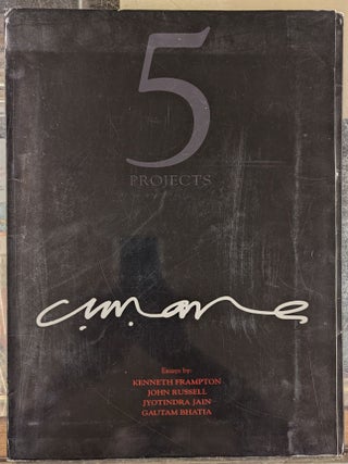 Item #102411 The Ritualistic Pathway: 5 Projects. Charles Correa