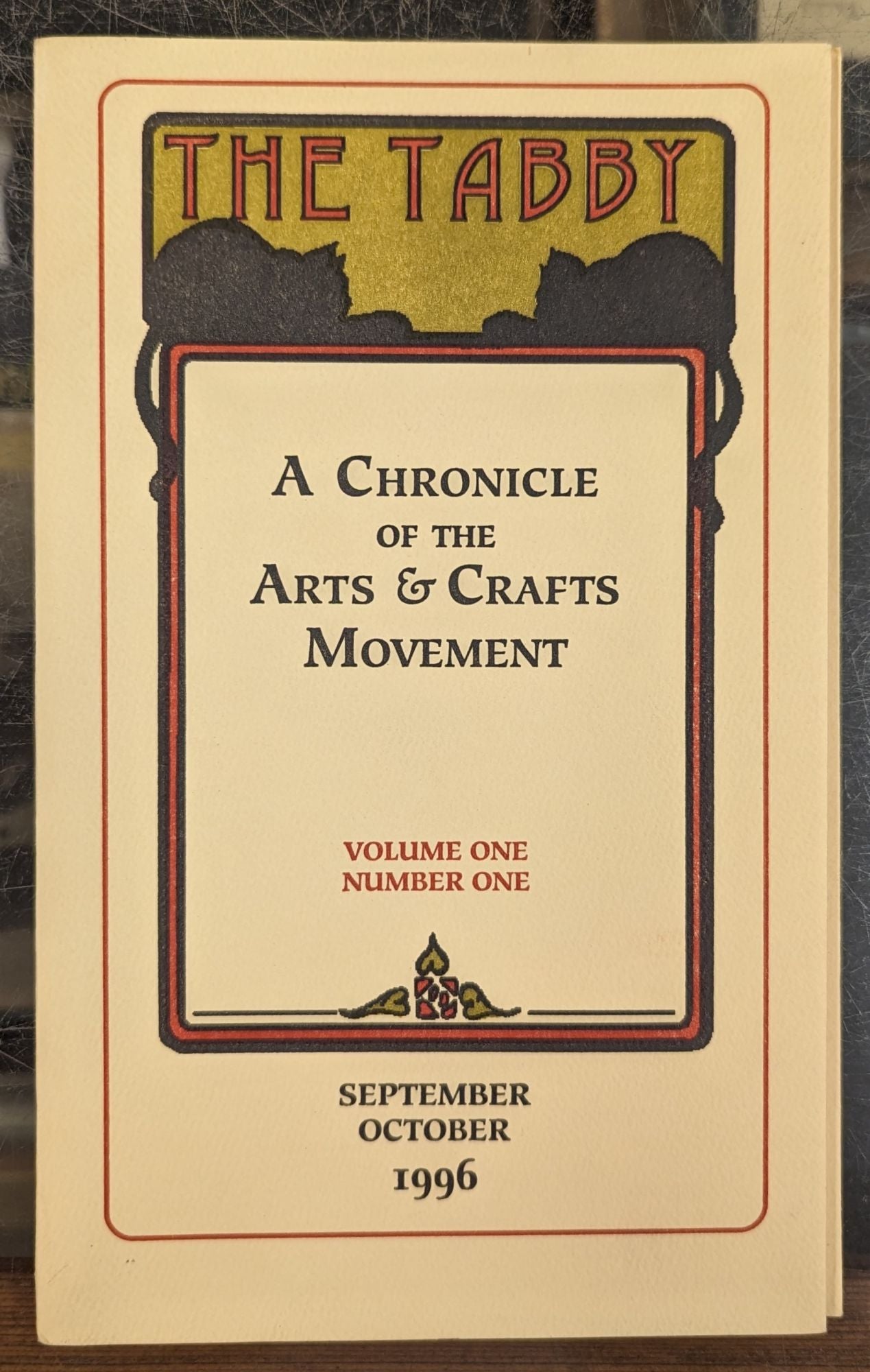 Movement,　of　October　Crafts　the　Volume　Arts　Tabby:　The　September　One,　1996　A　One,　Chronicle　Number