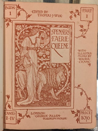 Spenser's Fairie Queene, 6 vol.