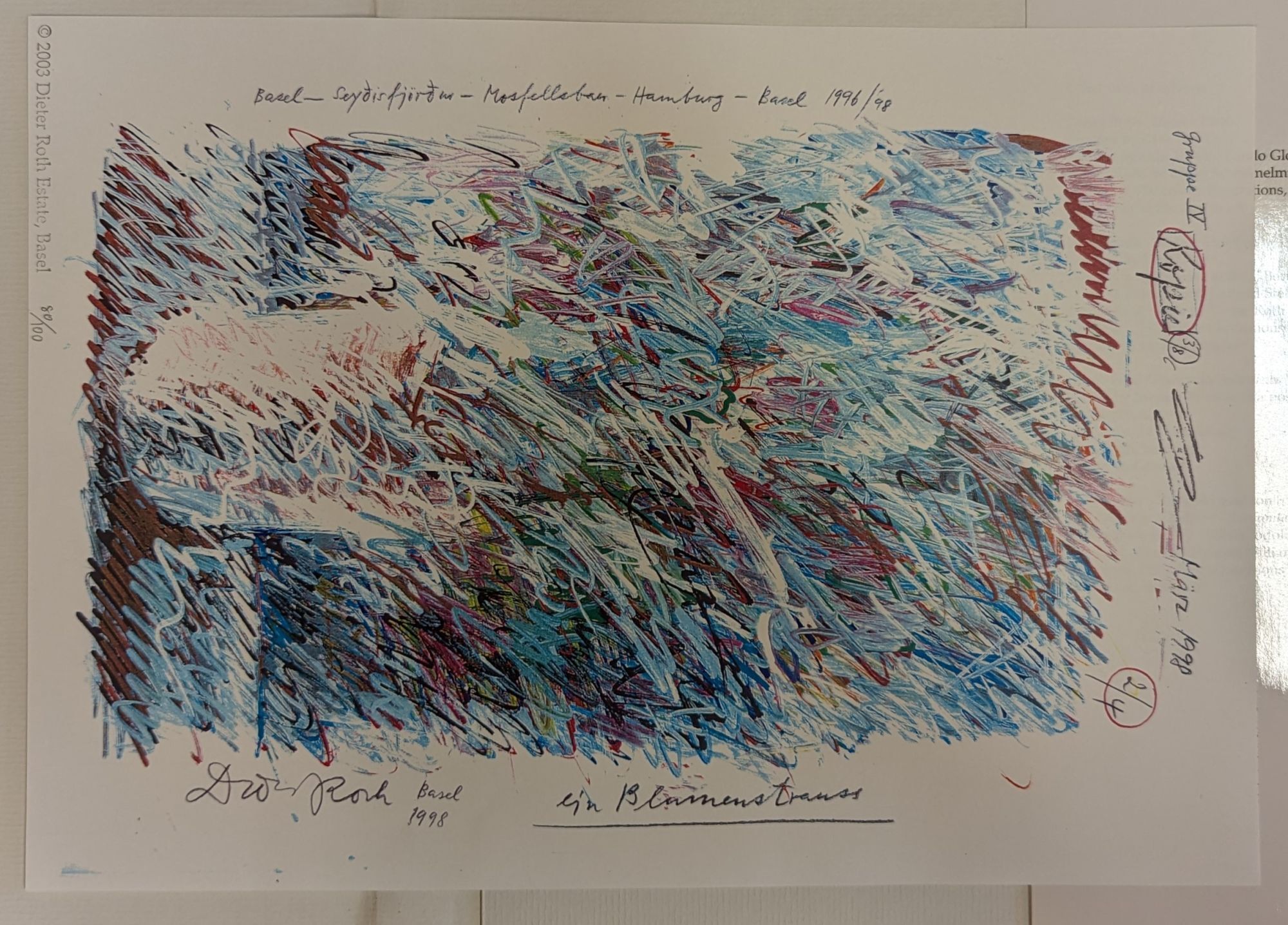 Graphic Works: Catalogue Raisonne 1947-1998 | Dieter Roth