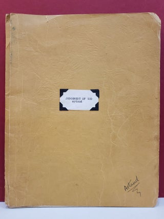Item #102681 Pour en Finir avec le Jugement du Dieu / To Have Done with the Judgment of God. Guy...