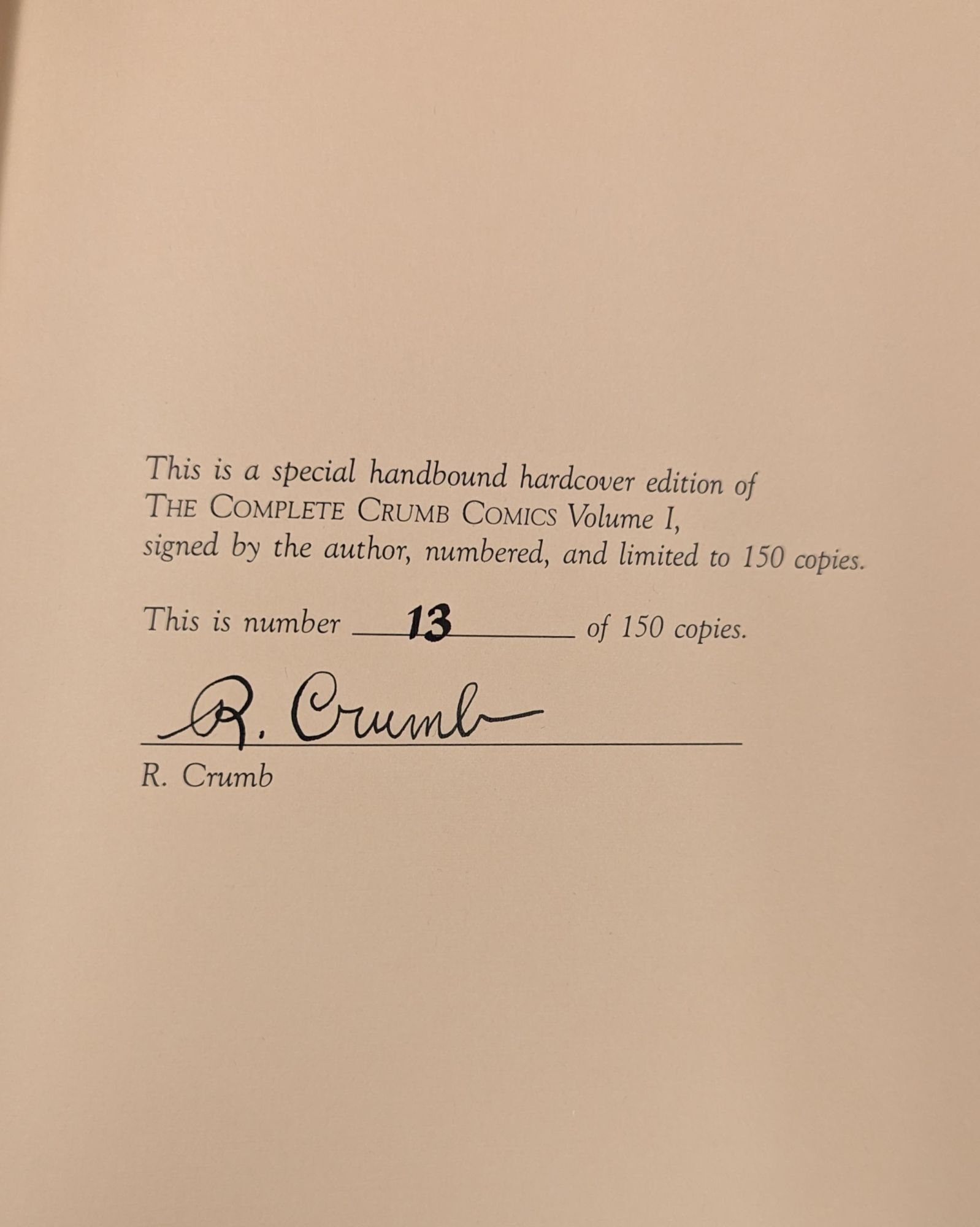 The Complete Crumb Comics, Volume One: The Early Years of Bitter ...
