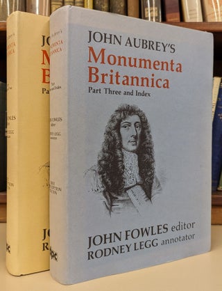 Item #102990 John Aubrey's Monumenta Britannica, 2 vols. John Aubrey, John Fowles