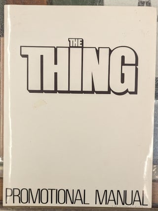 Item #103143 John Carpenter's The Thing Press Kit