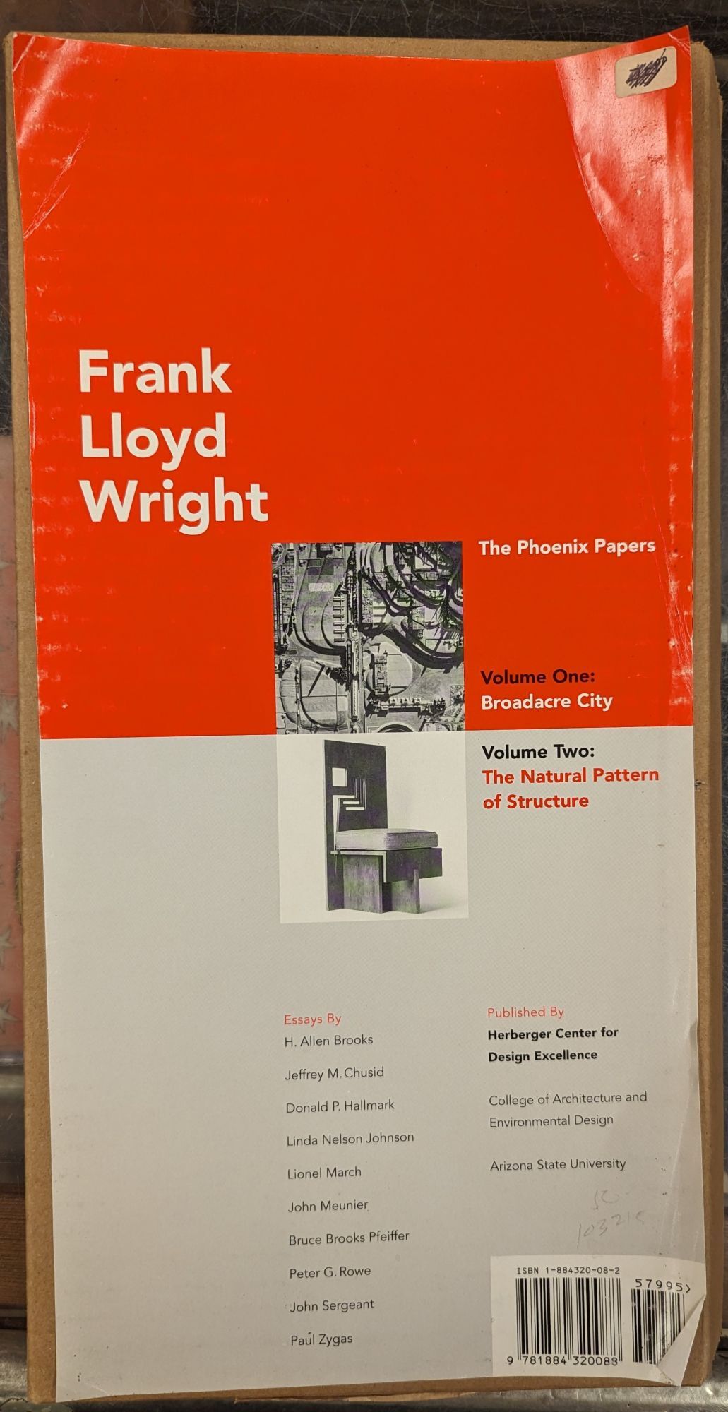 Frank Lloyd WRight: The Phoenix Papers, 2 vol | Frank Lloyd Wright
