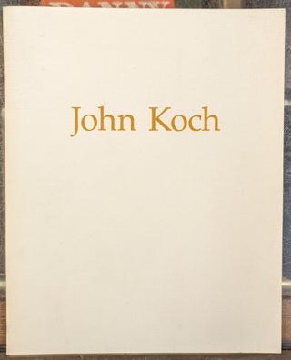 Item #103223 Models and Moments: The Paintings and Drawings of John Koch