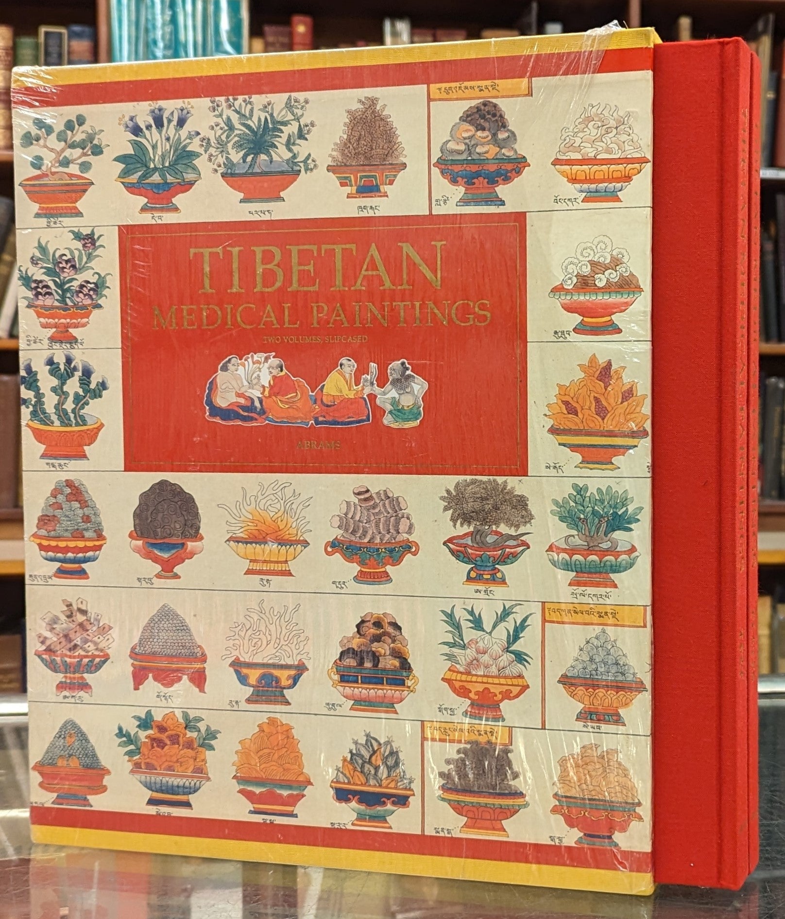 Tibetan Medical Paintings: Illustrations to the Blue Beryl treatise of  Sangye Gyamtso 1653-1705 , 2 vol on Moe's Books