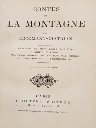 The Works of Erckmann-Chatrian, 32 vol.