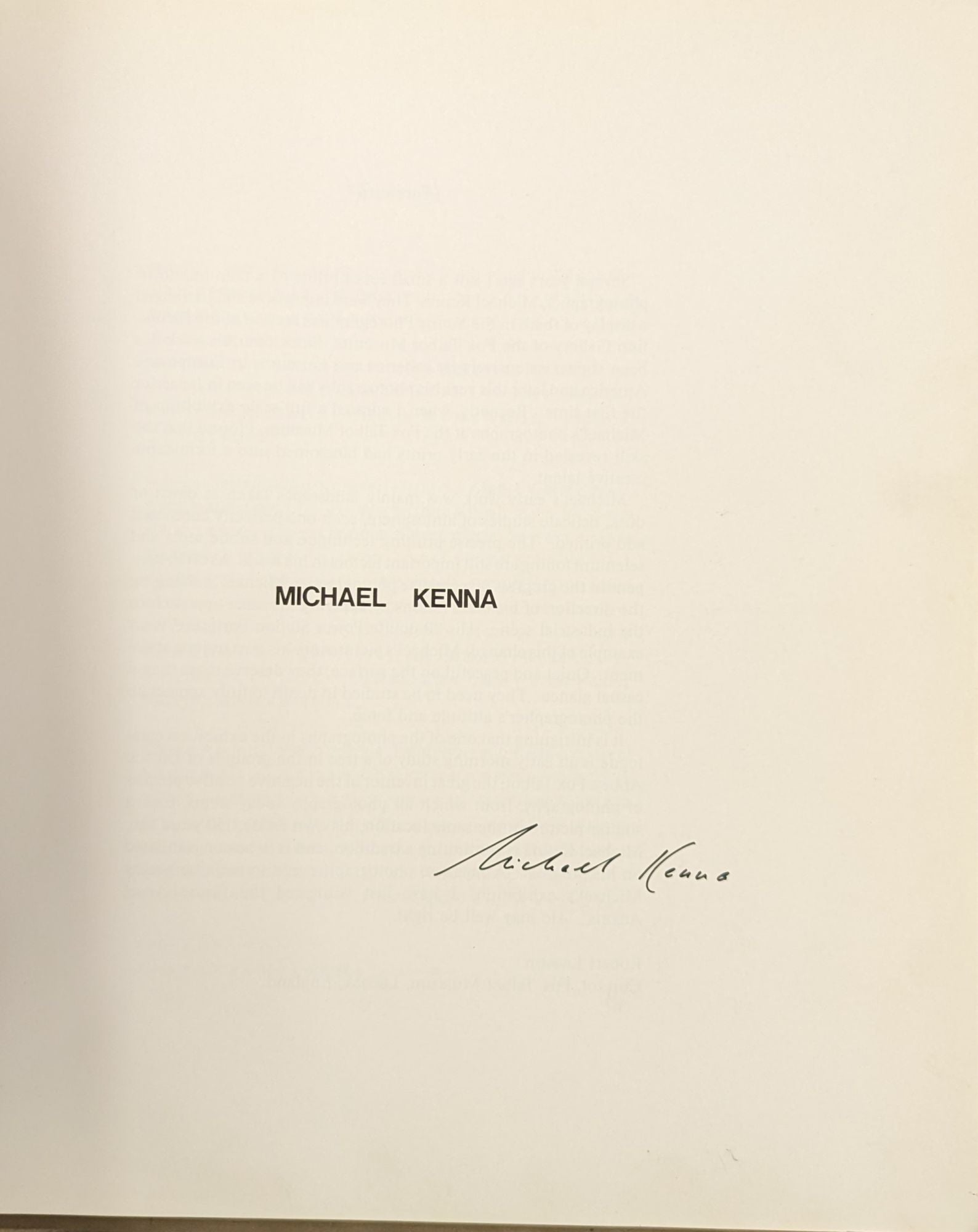 Michael Kenna 1976-1986 | Michael Kenna