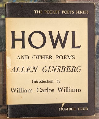 Item #103881 Howl and Other Poems. William Carlos Williams Allen Ginsberg