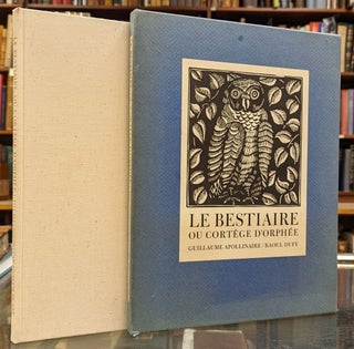 Item #103942 Le Bestiaire ou Cortege d'Orphee. Guillaume Apollinaire, Lauren Shakely, tr