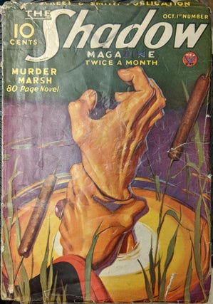Item #1039p The Shadow Magazine, October 1, 1934: Murder Marsh. Maxwell Grant