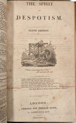 Alfred to the Bishop of London / The Spirit of Despotism