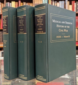 Item #104471 The Medical and Surgical History of the Civil War Index, 3 vol