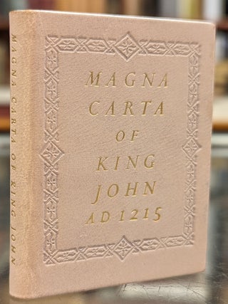 Item #104636 The Magna Carta of King John, AD 1215