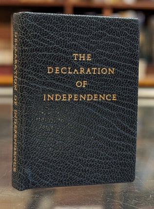 Item #104640 The Declaration of Independence. Thomas Jefferson