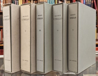 Item #104720 L'Oeuvre Complet de Maurice Utrillo, 5 vol. Paul Petrides