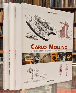 Item #105163 Carlo Mollino: Architettura Come Autobiografia, 3 vol. Giovanni Brino, Thomas...