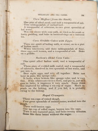 Miss Beecher's Domestic Receipt Book, 3rd ed.