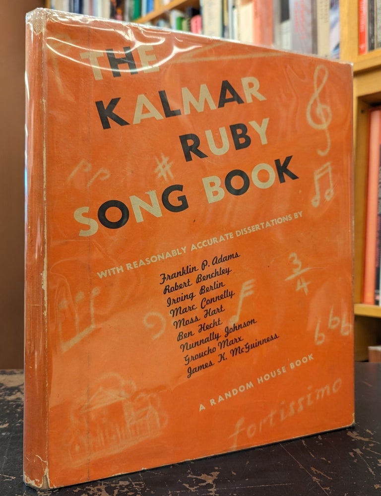 The Kalmar Ruby Song Book | Harry Ruby, Bert Kalmar, Franklin P. Adams ...