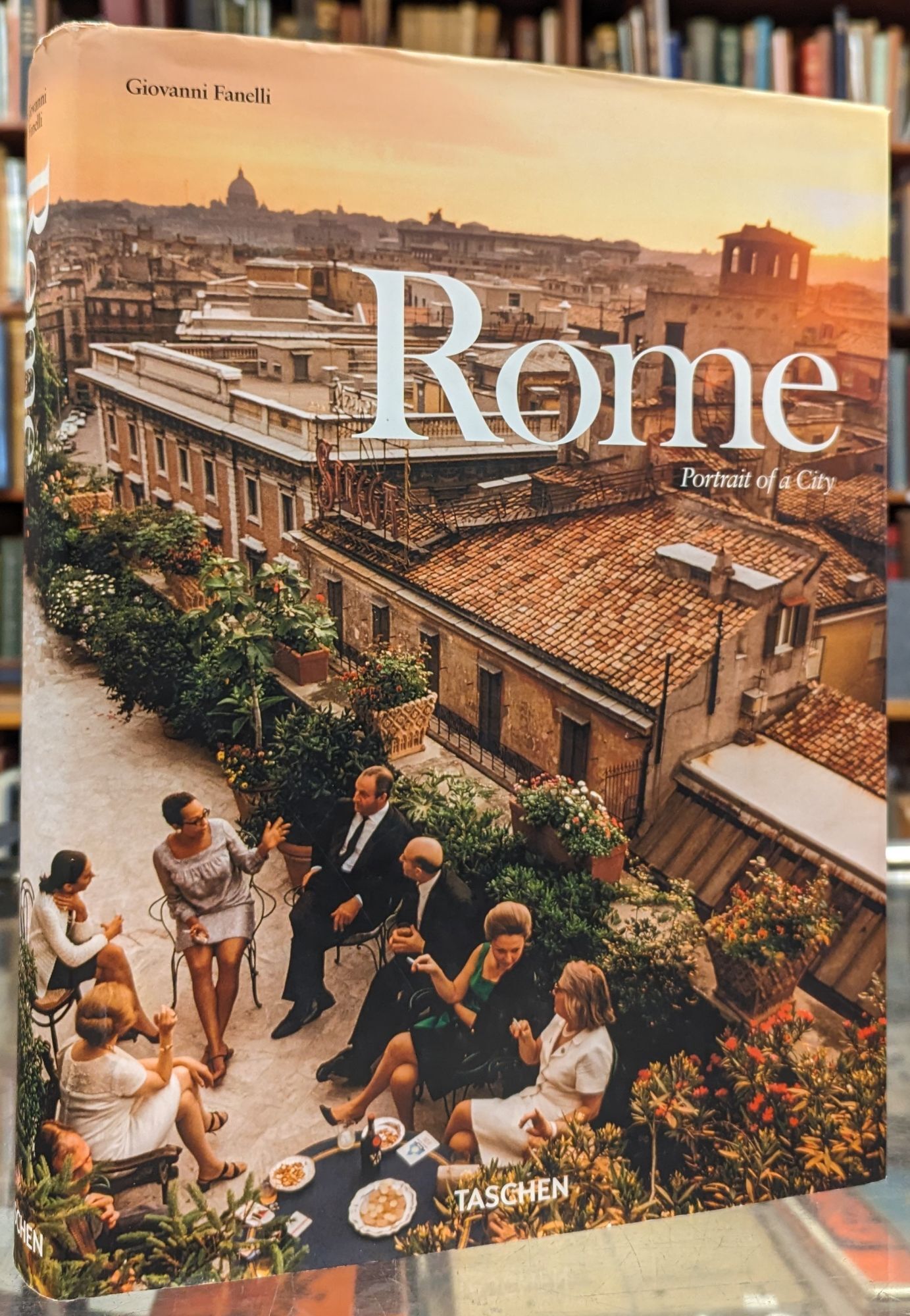 Impression Sur Toile Rome Geometric City - Art Mural Moderne - Multicolore - Bold Bloc Design - Neuf