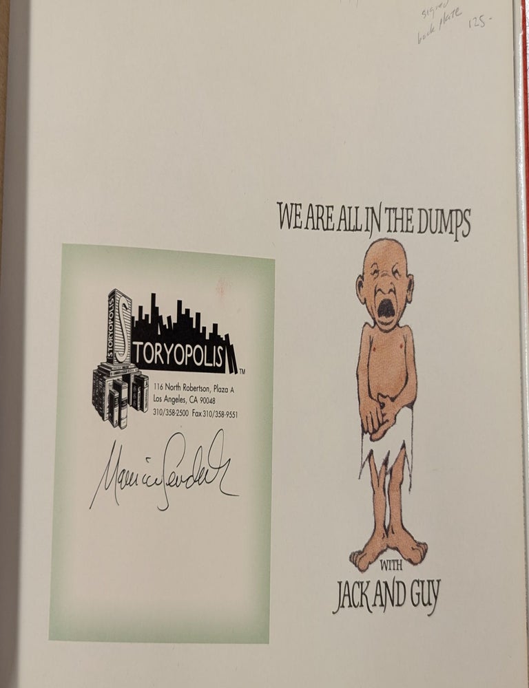 Item #106147 We are All in the Dumps with Jack and Guy. Maurice Sendak.