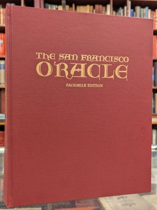Signed The San Francisco Oracle Facsimile Edition: The Psychedelic newspaper of the. Allen Cohen.