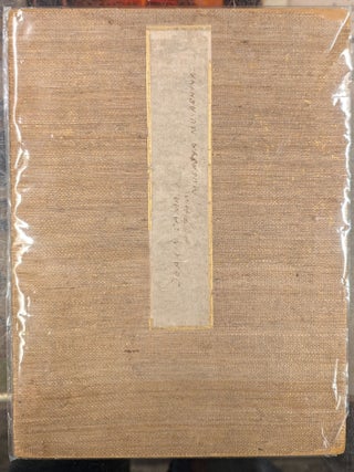 Hand Painted Meiji Era Album of Japanese Art Objects, 1892, w/a calendar reproduction of the...