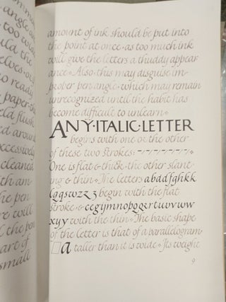 An Introduction to the Elements of Calligraphy, 3rd ed.