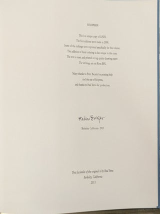 Lines, a Sketched Life, 2 vol.