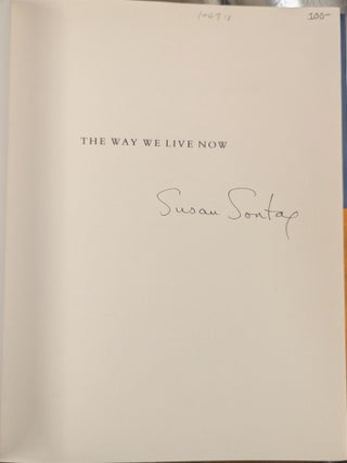 The Way We Live Now