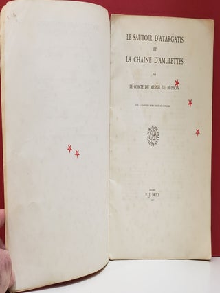 Le Sautoir D'atargatis Et La Chaine D'amulettes Par Le Comte Du Mesnil Du Buisson