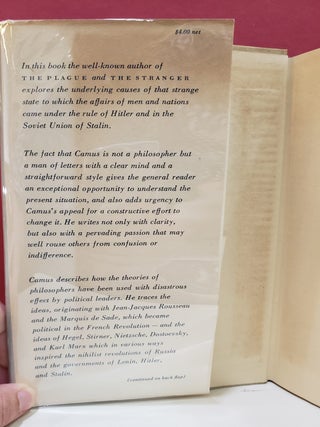 The Rebel: An Essay on Man in Revolt