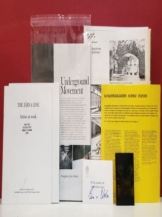 Item #108634 Stockholm Metro Ephemera