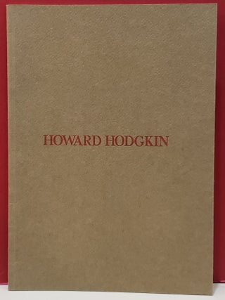 Item #109280 Howard Hodgkin. Howard Hodgkin