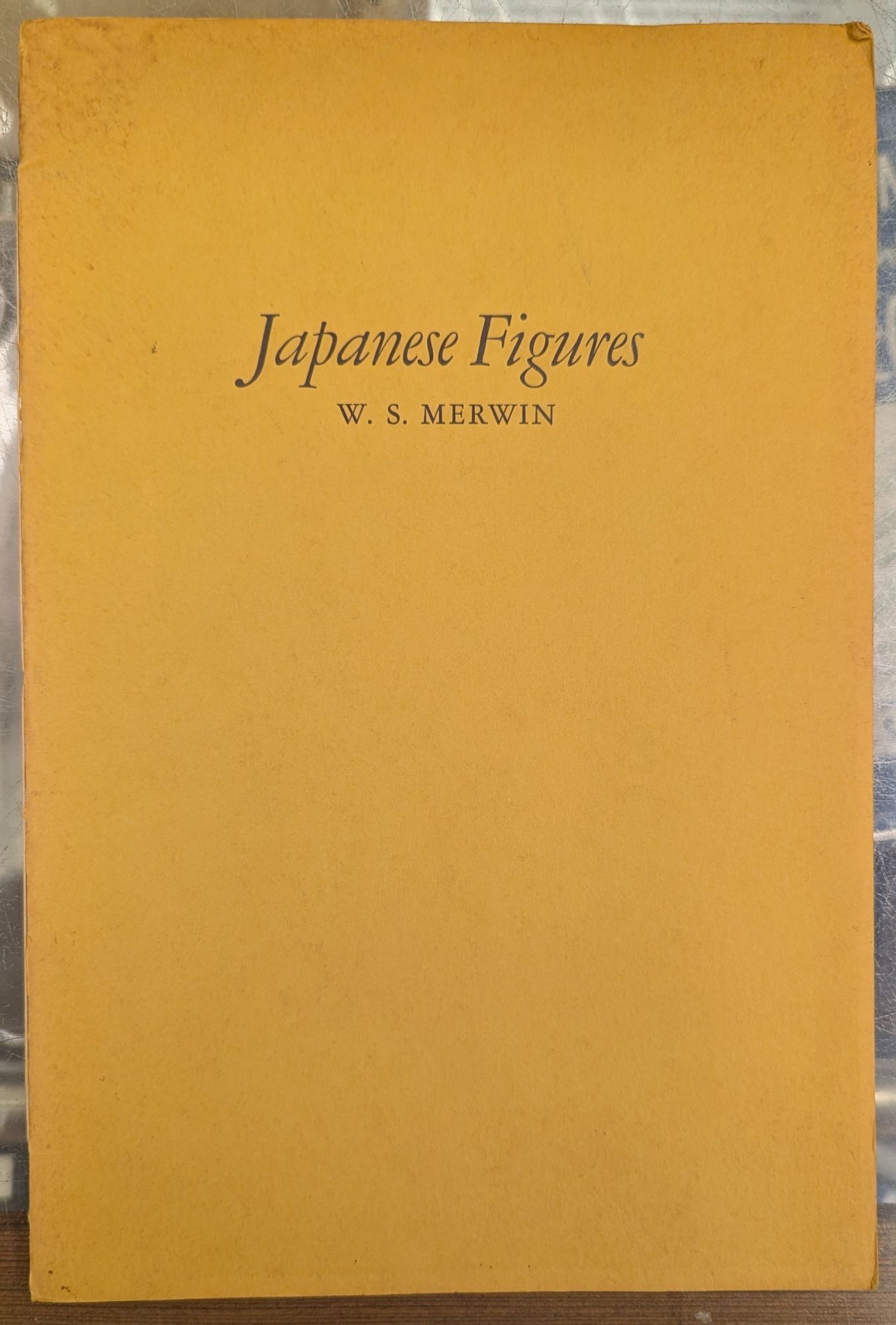Japanese Figures | W S. Merwin