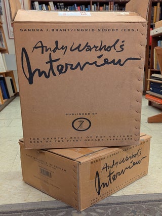 Item #109890 Andy Warhol's Interview (7 vol.). Sandra J. Brant, Ingrid Sischy