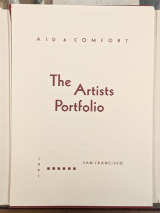 Aid & Comfort: The Artists Portfolio